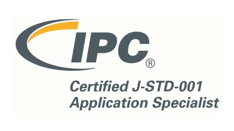 Certified J-STD-001 Application Specialist IPC J-STD-001 Application Specialist